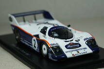 1/43 Racing ベロフ ニュルブルクリンク 優勝 spark Porsche 956 #2 Bellof Bell 1984 WEC Nurburgring winner ポルシェ レーシング DRM_画像8