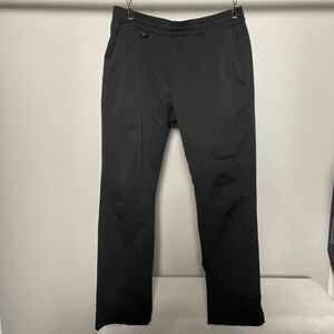 サイズ2 黒 uniform experiment MOVE FIT 2 TUCK SHIRRING PANT パンツ ソフネット fcrb fragment