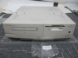 1051 NEC PC-9821CX 電源入りませんでした。 動作未確認　　ジャンク扱いでお願いします。　　　　　　　　