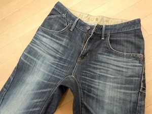 z134* сделано в Японии Edwin EF505 функция *W30 цельный винт . Denim брюки * б/у обработка джинсы * быстрое решение *