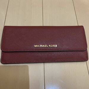 送料無料　未使用　 MICHAEL KORS マイケルコース 長財布 ブラウン