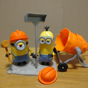 minions minion フィギュア 工事現場 工事 アクション マスコット ミニオンズ ミニオン figure コレクション 置物 飾り おもちゃ toy