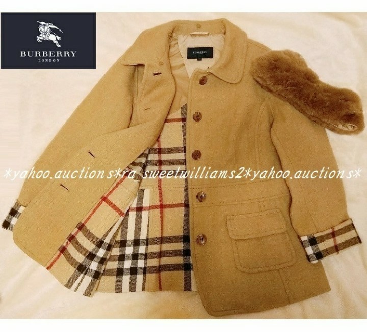 超美品 BURBERRY バーバリー ロンドン キルティングジャケット