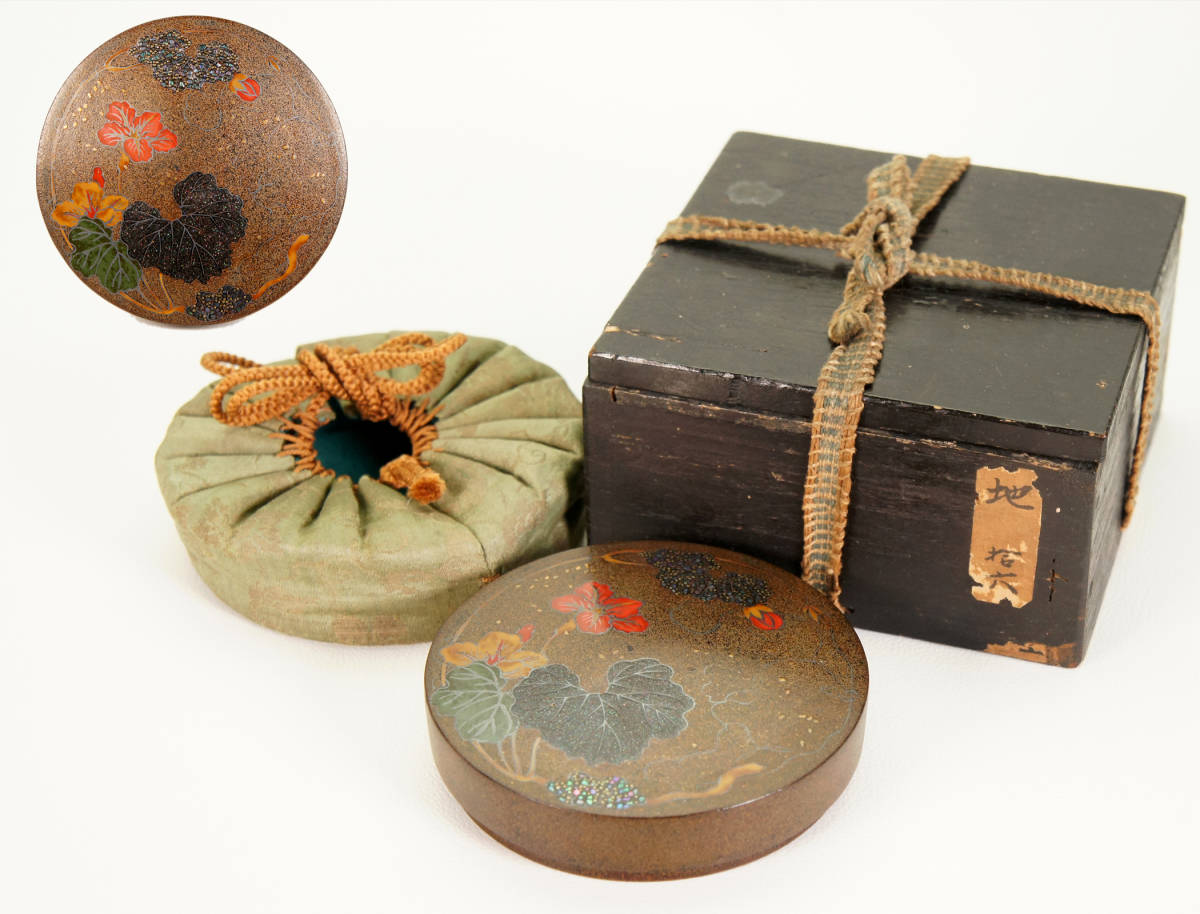 Yahoo!オークション -「茶道具 香合 蒔絵」(香合) (漆芸)の落札相場