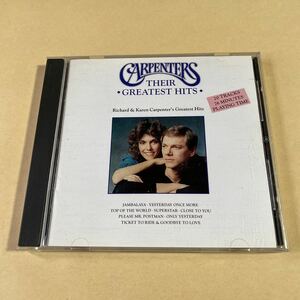 Carpenters 1CD「THEIR GREATEST HITS」