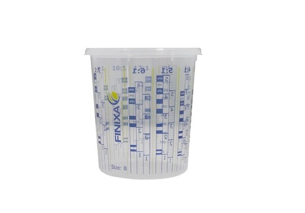 200個セット 400ml FINIXA プリントミキシングカップ MCP0400 ペイントカップ 送料込み 鈑金塗装