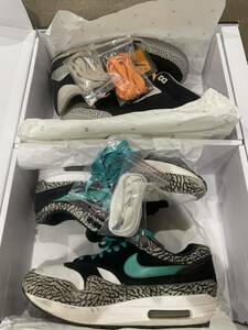 NIKE ATMOS AIR MAX 1 ELEPHANT AIR JORDAN 3 SAFARI PACK JADE エレファント サファリ パック28.0 ジョーダン　