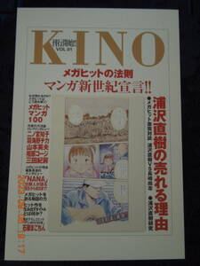 KINO vol.1 ポストカード / 京都精華大学 浦沢直樹 イラストカード