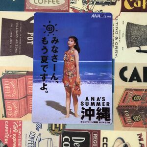 森高千里　ステッカー　 ANA´S SUMMER 沖縄　a