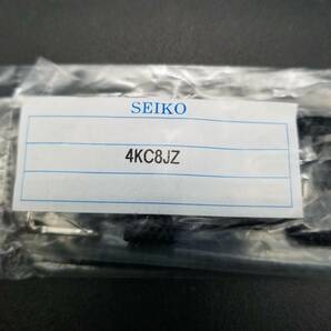 純正 SEIKO セイコー 腕時計 バンド 20mm SND399P 7T94-0AL0 7T94-0AH0 7T92-0CX0 7T92-0DX0用 ナイロン 交換ベルト 黒 ブラック 4KC8JZの画像7