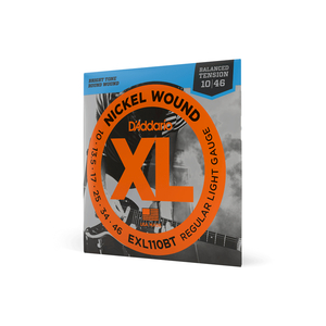 [ электрогитара струна ] D'Addario D'Addario EXL110BT Balanced Tension Regular Light 10-46 XL NICKEL стандартный товар 