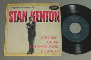 ●米7inch STAN KENTON/POPULAR FAVORITES BY STAN KENTON●