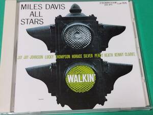 Q 【国内盤】 マイルス・デイビス MILES DAVIS ALL STARS / WALKIN' 中古 送料4枚まで185円