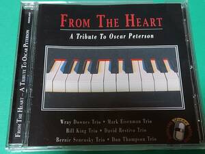 O 【輸入盤】 FROM THE HEART - A TRIBUTE TO OSCAR PETERSON 中古 送料4枚まで185円