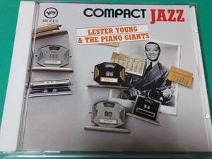 Q 【輸入盤】 レスター・ヤング LESTER YOUNG & THE PIANO GIANTS / COMPACT JAZZ 中古 送料4枚まで185円