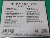 I 【国内盤】 ペギー・リー PEGGY LEE / THE MAN I LOVE 中古 送料4枚まで185円_画像2
