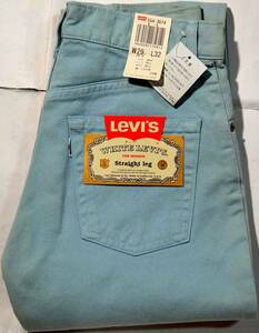 t13/LEVIS554-3674 ストレートパンツ デッドストック 新品 