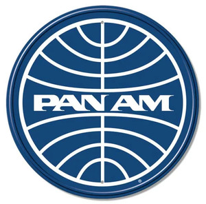 アルミ看板 PANAM パンナム (2694) ティンサインプレート アメリカン雑貨 ガレージ SHOP インテリア ガレージ ディスプレイ