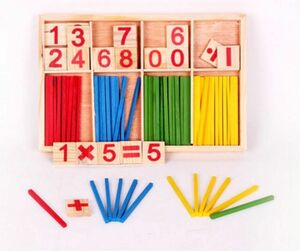 計算スティック　算数　計算　カラフル　ブロック　棒　知育玩具　おもちゃ