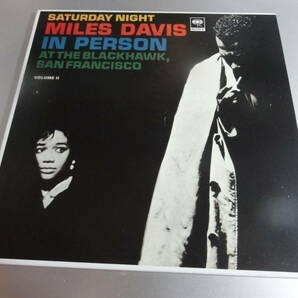 MILES DAVIS 　　マイルス・デイヴィス　　　SATURDAY NIGHT IN PERSON　　　国内盤　紙ジャケ