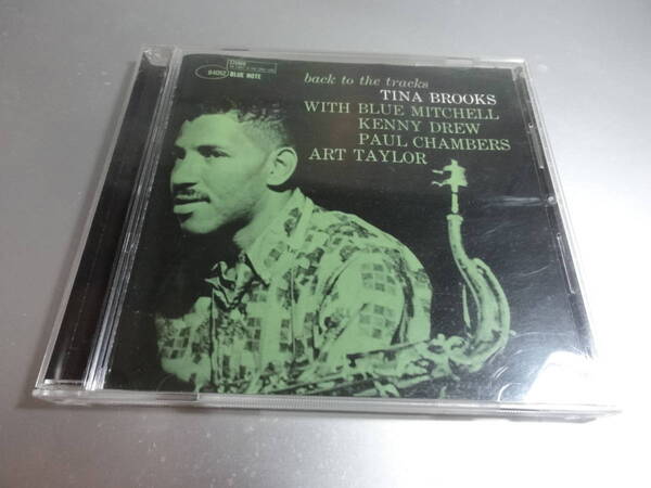 TINA BROOKS WITH BLUE MITCHELLティナブルクス　ブルー・ミッチェル　　 BACK TO THE TRACKS 　国内盤