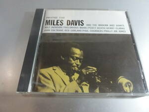 MILES DAVIS AND THE MODERN JAZZ GIANTS マイルス・デイヴィス　モダンジャズ　 MILT JACKSON THRLONIOUS MONK 　国内盤