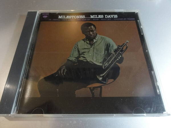 MILES DAVIS 　　マイルス・デイヴィス　　 MILESTONES　　　国内盤