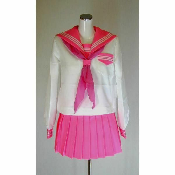 冬ピンク衿セーラー服セット（本格的）185cm大きいサイズ セーラー服