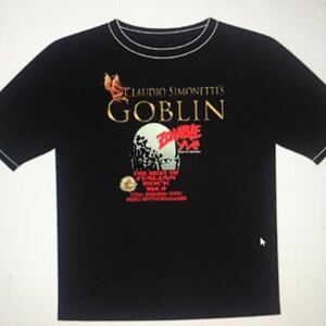 クラウディオ・シモネッティズ・ゴブリン ゾンビ GOBLIN/DAWN OF THE DEAD ZOMBIE オフィシャル シャツ Mサイズ