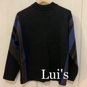 Lui's 長袖　セーター　黒　S