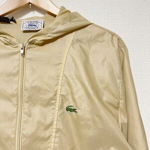 80s/LACOSTE/ラコステ/アノラックパーカー/IZOD/ナイロン/ハーフジップ/ヴィンテージ/ビンテージ/菅田将暉/あいみょん