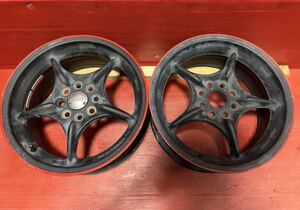 無限　MUGEN RNR 15インチ　6.5JJ PCD：100/4H オフセット：45 中古2本