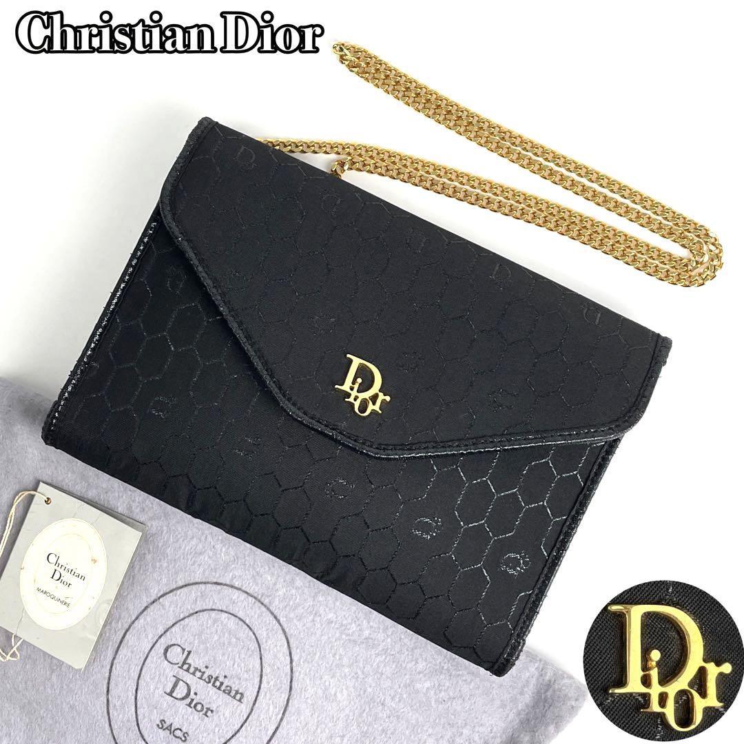 極美品 Christian Dior ディオール ショルダーバッグ 2way トロッター