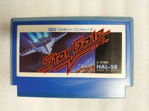 Nintendo 任天堂 ファミーコンピュータ FC Star Gate スターゲイト 取説付 ソフト ATARI 株式会社 HAL研究所