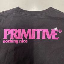 PRIMITIVE プリミティブ Tシャツ nothing nice Lサイズ WEB限定 半袖 メンズ 蠍 サソリ ブラック 黒_画像6