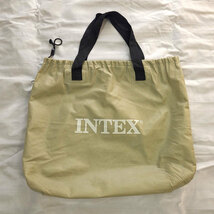 インテックス INTEX エアーベッド ダブルサイズ 国内正規品 電動式 191×137×33cm エアベッド AP619J グレー エアーマット _画像5