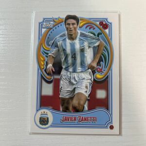 2023 Topps Fileteado Javier Zanetti