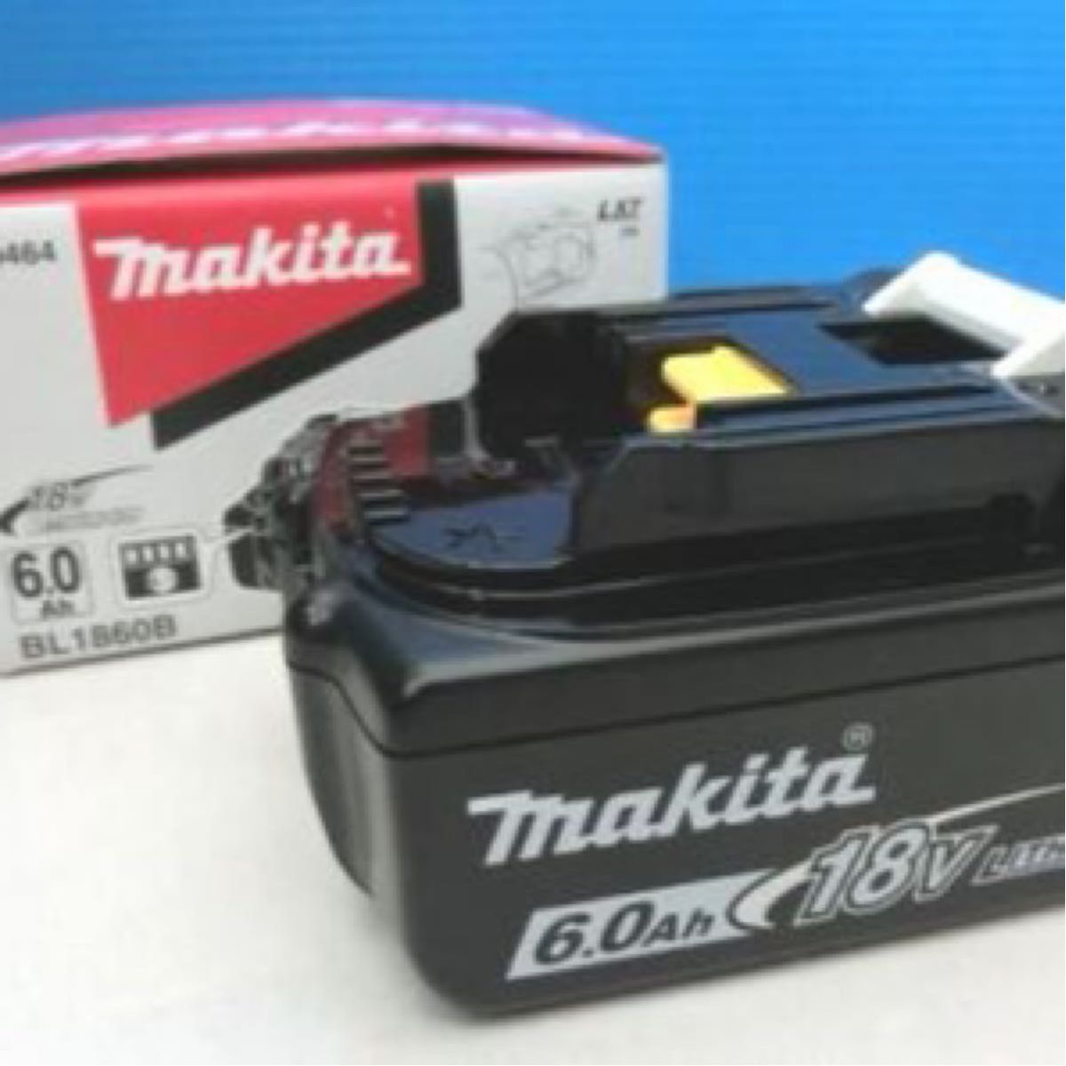 マキタ 新品未使用品 純正18Vリチウムイオンバッテリー BL1860B 6 0Ah
