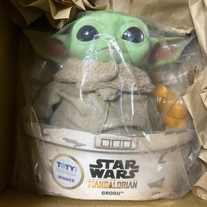 新品　未使用　公式　ヨーダ　ぬいぐるみ　フィギュア　ザチャイルド　スターウォーズ　マンダロリアン　ベビーヨーダ　Star Wars