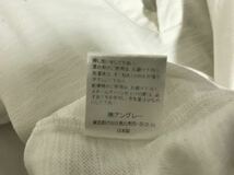 本物アングレーANGLAISコットンキーネック半袖ポロシャツメンズアメカジサーフワークミリタリービジネススーツゴルフ日本製白ホワイトM_画像5