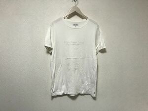 本物バンクスジャーナルBANKSJOUNALコットンロゴ刺繍半袖Tシャツメンズサーフアメカジミリタリービジネススーツゴルフ白ホワイトM