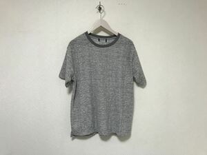 美品本物アンティクローズANTIQULOTHESタオル生地セットアップ半袖TシャツハーフショートパンツサーフビジネススーツメンズSMグレー柄