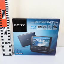 未使用 ソニー 9V型 ポータブルブルーレイディスク DVDプレーヤー BDP-SX910_画像1