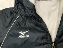 MIZUNO ミズノ × 箱根駅伝 メンズ 中綿 フード付き ポリエステル ベンチコート F ネイビー_画像5