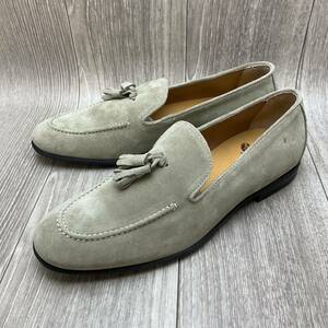 [ outlet ]Orobianco* кисточка Loafer * размер 42(26.5cm)* бежевый * Orobianco джентльмен кожа обувь Италия производства туфли без застежки ①