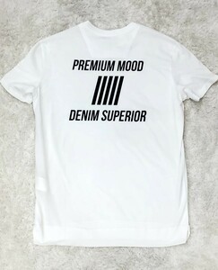 【SALE】 P.M.D.S Tシャツ WHITE XL ￥15,400 LEIF PREMIUM MOOD DENIM SUPERIOR プレミアム ムード デニム スペリオール