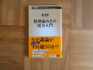 澤昭裕　「精神論ぬきの電力入門」　新潮新書