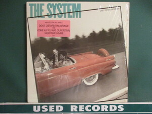 ★ The System ： Don't Disturb This Groove LP ☆ (( シンセ Funk ! R&BチャートNo.1 Hit !!「Don't Disturb This Groove」