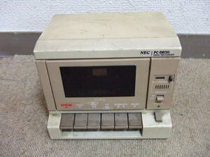 e772　 NEC PC-DR311 カセットテープ式データレコーダー　中古　本体　ジャンク