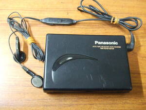 e851 Panasonic/パナソニック RQ-S20 ポータブルカセットプレーヤー 未確認　中古　本体　ジャンク